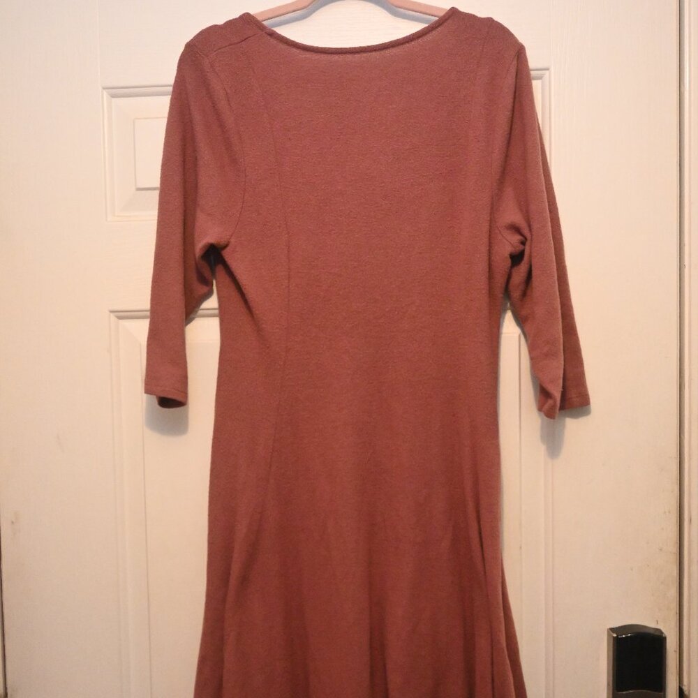 Torrid Size 1 Super Soft Mauve Knit Dress